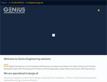 Tablet Screenshot of geniusengg.com